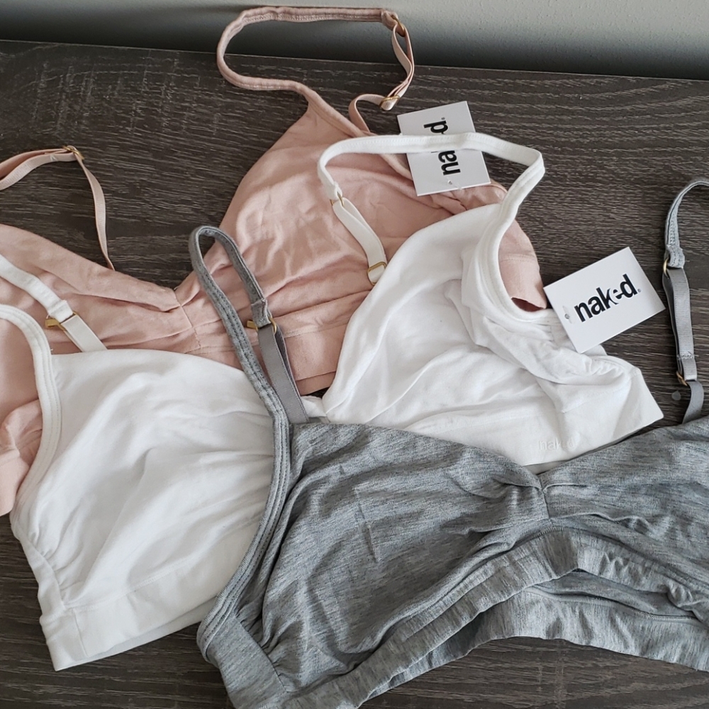 Naked Wardrobe bralettes